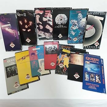 Amazon.co.jp: 超貴重Queen CDロングボックス13種(箱のみ)セット